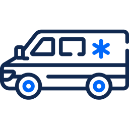 Icon representing an ambulance